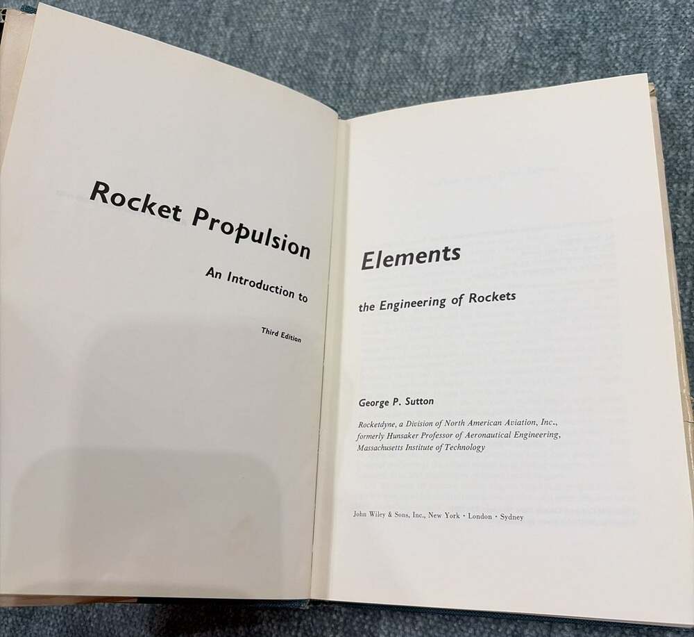 Rocket Propulsion Elements: Introduction Engineering Rockets 3rd Ed Sutton - Picture 7 of 7